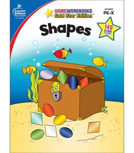 shapes, grades pk – k (home workbooks)