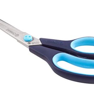 Mundial Cushion Soft BP1890-1 Dressmaker Shears, Blue/Lt. Blue Handle