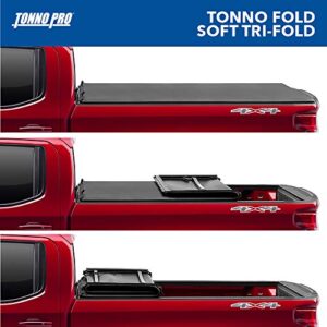Tonno Pro Tonno Fold, Soft Folding Truck Bed Tonneau Cover | 42-302 | Fits 2017 - 2023 Ford F-250/350 Super Duty 6' 7" Bed (78.8")