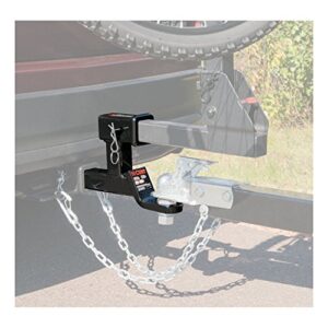 CURT 45810 Trailer Hitch Ball Mount, 2-Inch Receivers, 7,500 lbs, 1-Inch Hole, 2-in Drop