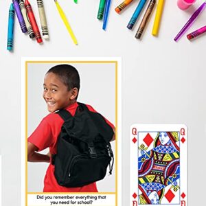 Photo Conversation Cards—Social Emotional Flash Cards For Children With Autism and Aspergers, Behavioral and Communication Skills Practice, Educational Games for Kindergarten+ (90 pc)