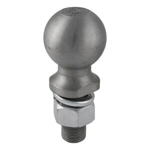 CURT 40042 Raw Steel Trailer Hitch Ball, 12,000 lbs, 2-5/16-Inch Diameter, 1 x 2-1/4-Inch Shank