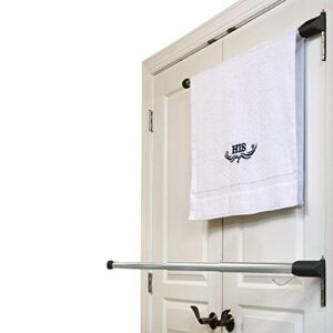 hinge n hang: the perfect towel rack