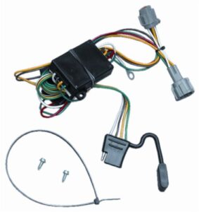 tekonsha t-one® t-connector harness, 4-way flat, compatible with select mercury villager : nissan frontier, quest