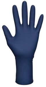 sas safety 6604-20 thickster powder free exam grade disposable latex 14 mil gloves, extra large, 50 gloves by weight