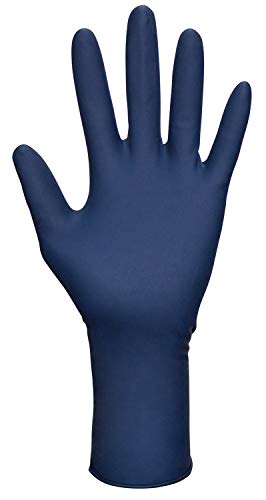 SAS Safety 6604-20 Thickster Powder Free Exam Grade Disposable Latex 14 Mil Gloves, Extra Large, 50 Gloves by Weight