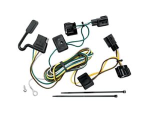 tekonsha 118409 t-one® t-connector harness, 4-way flat, compatable with 1998-2006 jeep tj, 1998-2006 jeep wrangler,black