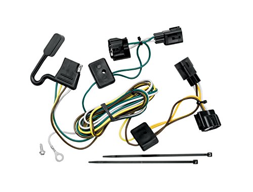 Tekonsha 118409 T-One® T-Connector Harness, 4-Way Flat, Compatable with 1998-2006 Jeep TJ, 1998-2006 Jeep Wrangler,Black