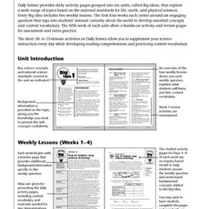 Daily Science, Grade 3 Teacher Edition