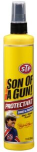 stp car cleaner and protectant for dirt & dust, son of a gun protectant, 10 fl oz, 65254