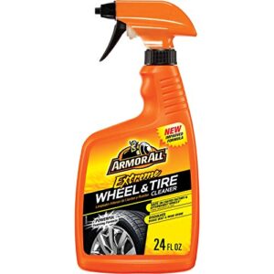 extreme wheel and tire cleaner by armor all, car wheel cleaner spray, 24 fl oz