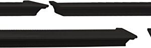 Kiera Grace Classic Multi Length Shelves, Black, Set of 4