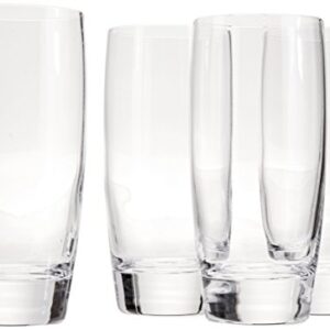 Luigi Bormioli Michelangelo 20 ounce Beverage Glass, Transparent Glass, Set of 4