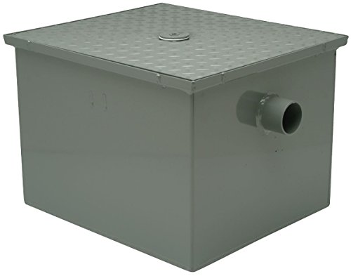Zurn GT2700-10-2NH GT2700 2" No-Hub Grease Trap with Flow Control, 10 GPM