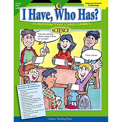 I Have, Who Has? Science, Gr. 6 - 8