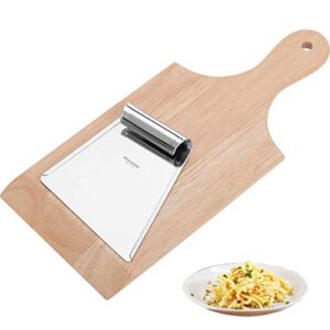 westmark 61162240 spätzle board + scraper, 12.6″ x 5.5″, stainless steel