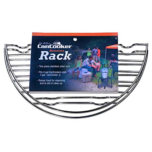 CanCooker Inc Can Cooker Rack, Round, Silver
