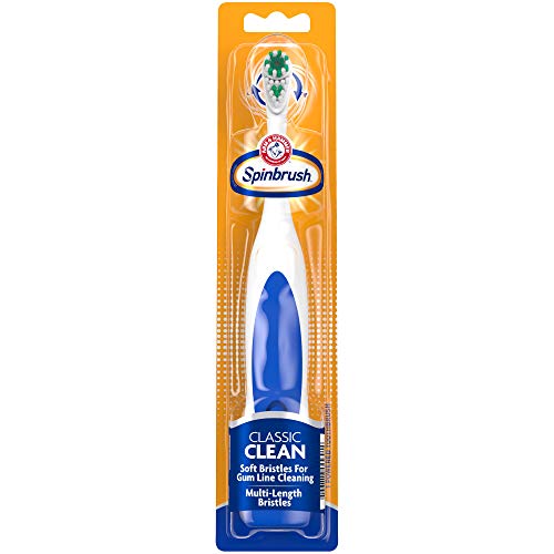 Arm & Hammer Spinbrush Classic Clean Powered Toothbrush, 1 Count