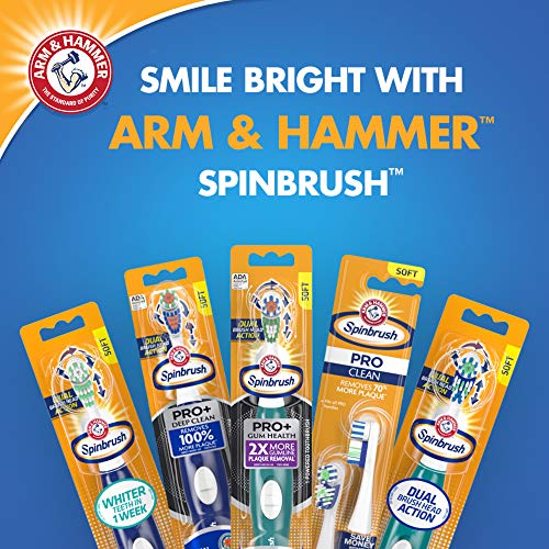 Arm & Hammer Spinbrush Classic Clean Powered Toothbrush, 1 Count