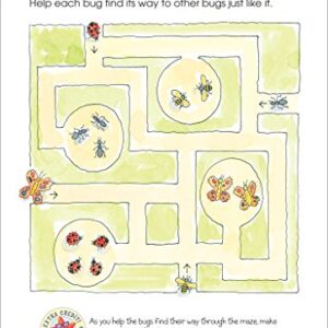 School Zone - Kindergarten Super Scholar Workbook - 128 Pages, Ages 5 to 6, Shapes, Colors, Beginning Sounds, Identifying Patterns, and More