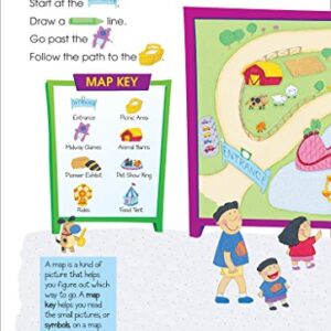 School Zone - Kindergarten Super Scholar Workbook - 128 Pages, Ages 5 to 6, Shapes, Colors, Beginning Sounds, Identifying Patterns, and More