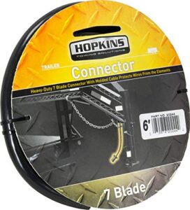 hopkins 20244 6′ 7 rv blade molded trailer cable
