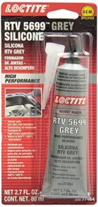 loctite gray rtv 5699 silicone sealant 80 ml tube p/n 37464