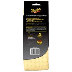 Meguiar's X2000 Water Magnet Microfiber Drying Towel, 22" x 30" - 1 Towel