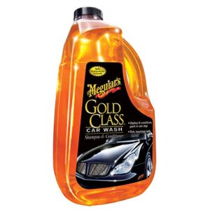 meguiar’s gold class car wash, car wash foam for car cleaning – 64 oz container