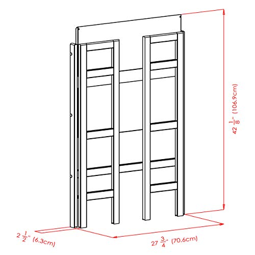 Winsome Wood Terry Shelving, Black