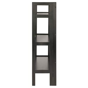 Winsome Wood Terry Shelving, Black