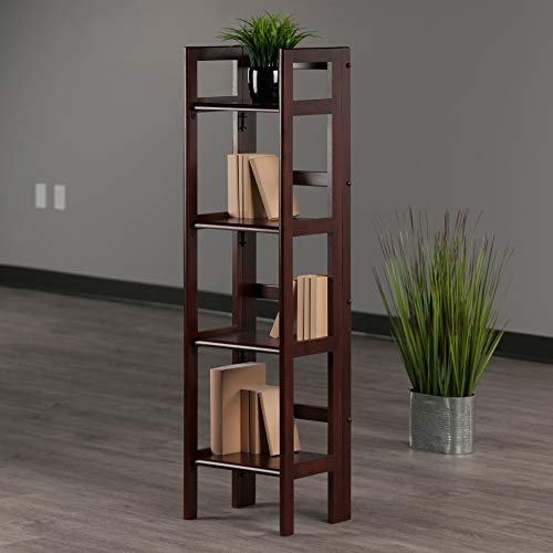 Winsome Wood Terry Shelving, Walnut