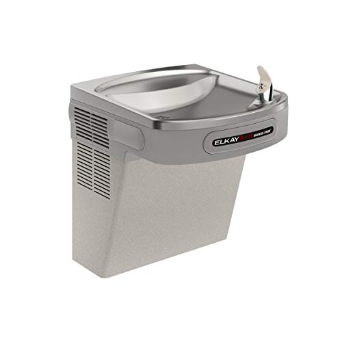 Elkay EZO8L Cooler Wall Mount, Sensor-Activated, Light Gray Granite