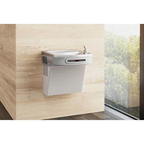 Elkay EZO8L Cooler Wall Mount, Sensor-Activated, Light Gray Granite