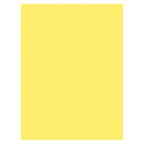 Prang (Formerly SunWorks) Construction Paper, Yellow, 9" x 12", 50 Sheets