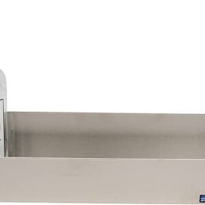 San Jamar Stainless Steel Speed Rails, 5 Quarts, Silver