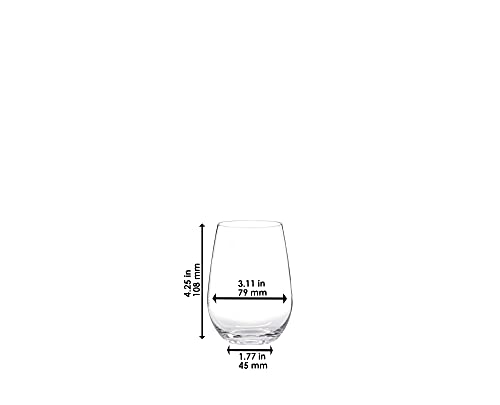 Riedel O Wine Tumbler Sauvignon Blanc/Riesling, Set of 2