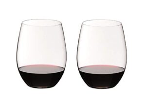 riedel o wine tumbler cabernet/merlot, set of 2 – ,clear