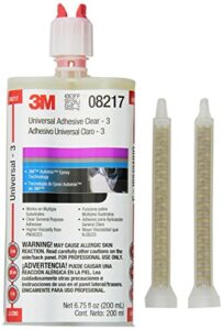 3m universal adhesive clear – 3, 08217, 200 ml cartridge