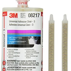 3M Universal Adhesive Clear - 3, 08217, 200 mL Cartridge