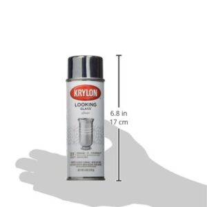 Krylon Looking Glass Silver-Like Aerosol Spray Paint 6 Oz.