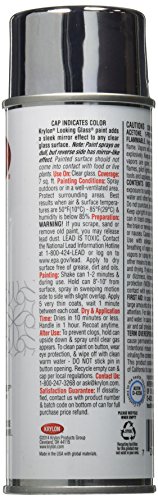 Krylon Looking Glass Silver-Like Aerosol Spray Paint 6 Oz.