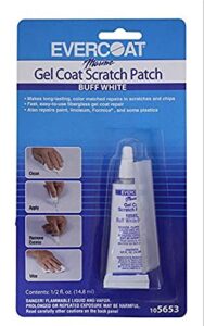 fiberglass evercoat 105653 gel coat scratch patch, buff white