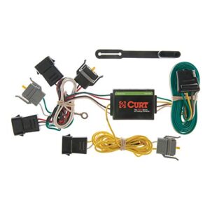 curt 55343 vehicle-side custom 4-pin trailer wiring harness, fits select ford e-series vans, escape, mazda tribute, mercury sable wagon