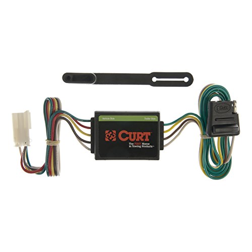 CURT 55339 Vehicle-Side Custom 4-Pin Trailer Wiring Harness, Fits Select Isuzu Trooper, Acura SLX