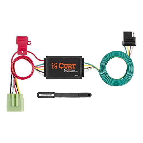 CURT 55369 Vehicle-Side Custom 4-Pin Trailer Wiring Harness, Fits Select Jeep Grand Cherokee