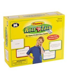 super duper publications | fluency roll ‘n talk® open-ended dice game | educational learning resource for children