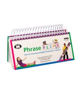 super duper publications | phrase flips for learning intelligible production of speech | educational resource for children