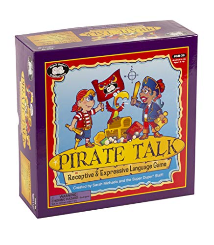 Super Duper Publications | Pirate Talk® Receptive & Expressive Language Game | Communication & Social Skills | Educational Learning Materials for Children