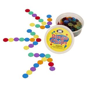 Super Duper Publications | Tub of Plastic Bingo Chips | Educational Learning Resource for Children